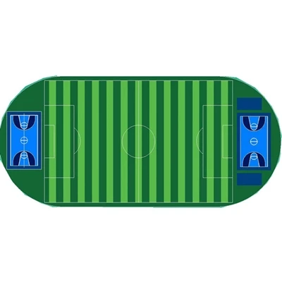 Taille des terrains de football